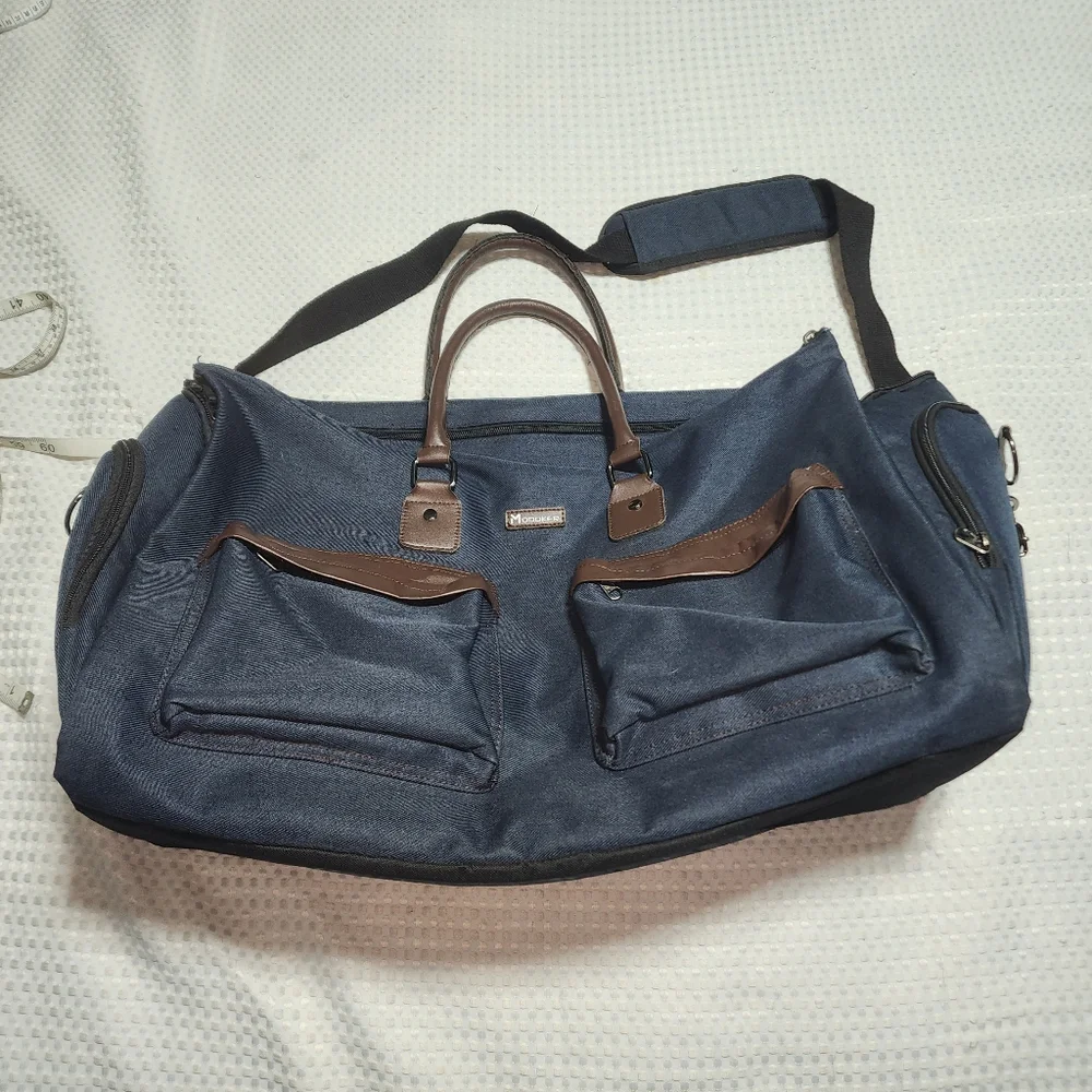 MODOKER EUC MENS XXL CONVERTIBLE WEEKENDER GYM BAG WITH CROSSBODY STRAP